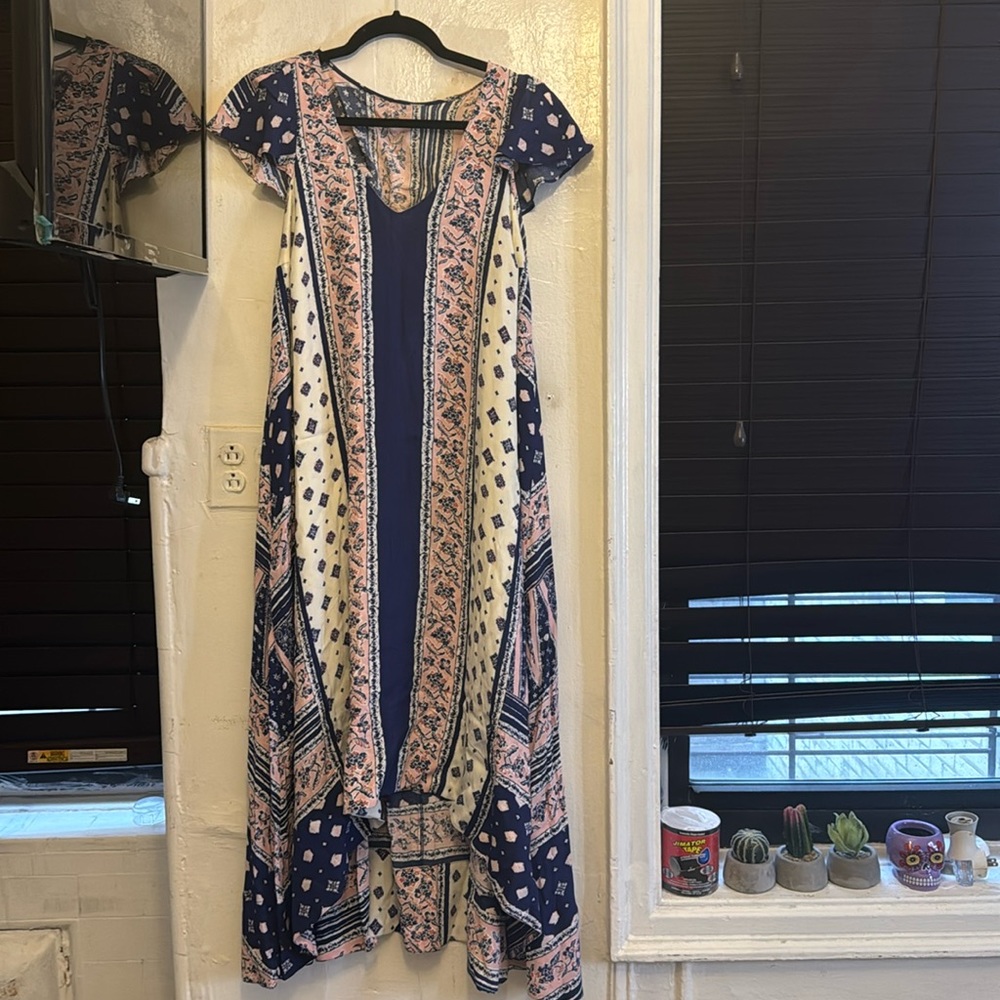 Anthropologie Maeve Summertide Swing Dress